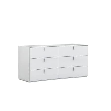 Gfancy Fixtures White Dresser - 62 x 19 x 30 in. GF3665285